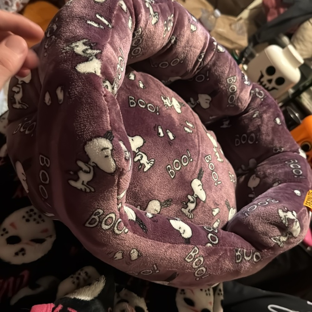 Peanuts snoopy Halloween themed limited edition dog bed